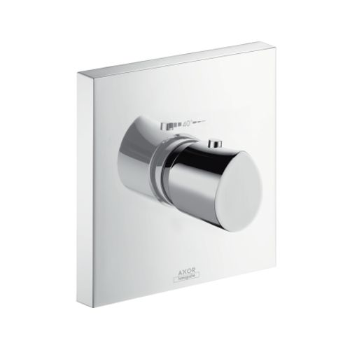 AXOR-HG-Thermostat-Unterputz-Axor-Starck-Organic-High-Flow-Fertigset-chrom-12711000 gallery number 1